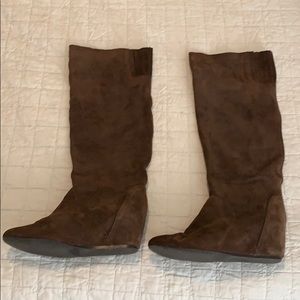 Colin Stuart brown high women’s boots